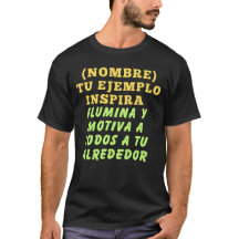 TU EJEMPLO INSPIRA REGALO PERSONALIZADO (NOMBRE)