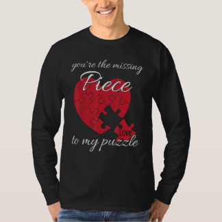 T-shirt Tu Es La Pièce Manquante De Mon Puzzle Saint-Valen