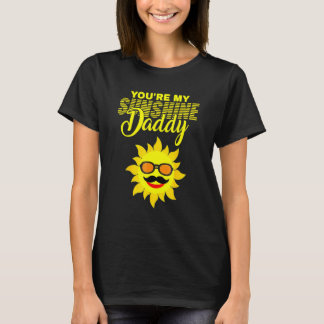 T-shirt Tu es mon papa soleil Meilleur papa de tous les te