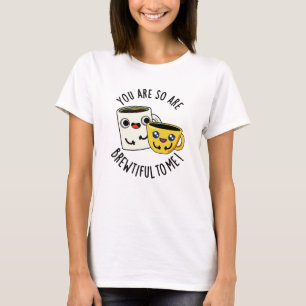 T-shirt Tu Es Si Bref Pour Moi Drôle Pun De Café