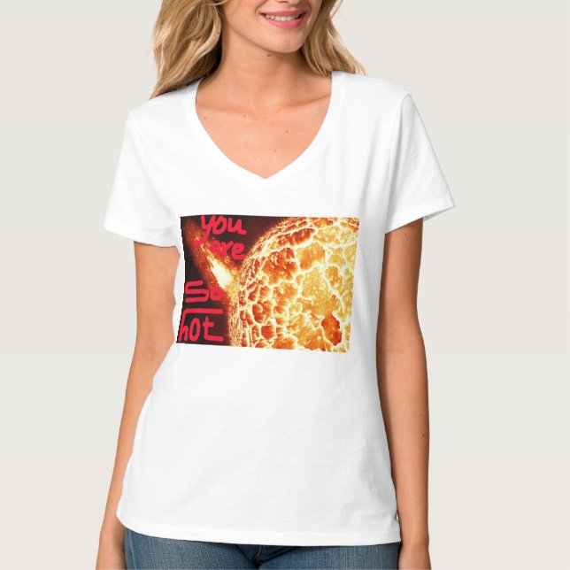 T-SHIRT TU ES SI CHAUD (Devant)