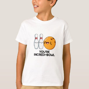 T-shirt Tu es un jeu de quilles amusant dans un bol de gla
