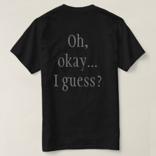 T-shirt Tu fais des cercles