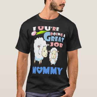 T-shirt Tu Fais Un Bon Travail Maman Mad Vintage Tee