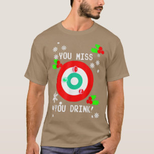 T-shirt Tu Manques Jeu Tu Bois Jeu Game Vilain Noël Pour M