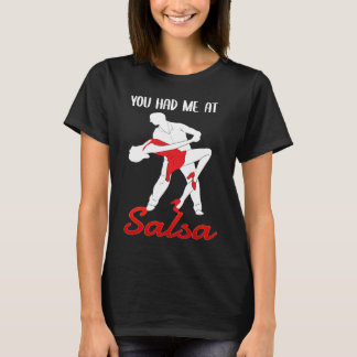 T-shirt Tu M'As Conquis Au Danseur De Salsa