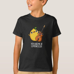 T-shirt Tu M'As Eu Au Citron-violoncelle Drôle Boisson Pun