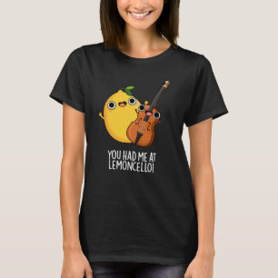 T-shirt Tu M'As Eu Au Citron-violoncelle Drôle Boisson Pun