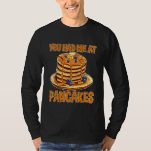 T-shirt Tu m'as eu aux crêpes