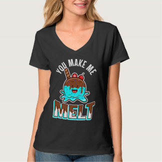 T-shirt Tu me fais fondre