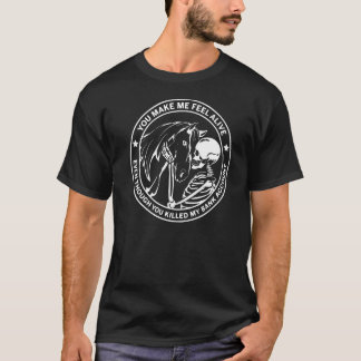 T-shirt Tu Me Fais Sentir Vivant Cheval D'Amour