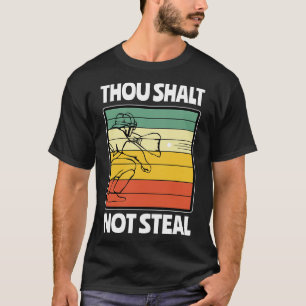 T-shirt Tu N'As Pas Volé Capteur De Baseball Sport Religi