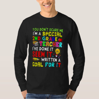 T-shirt Tu ne me fais pas peur Je suis fière Un T de 2e an