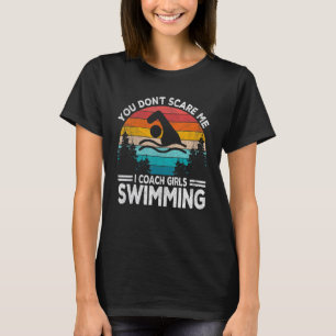 T-shirt Tu ne me fais pas peur J'Entraîne Filles Swim Entr