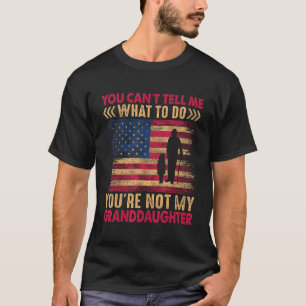 T-shirt Tu ne peux pas me dire quoi faire Tu n'es pas ma g