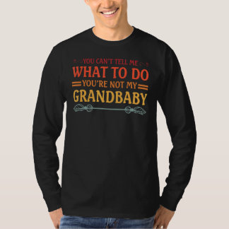 T-shirt Tu ne peux pas me dire quoi faire Tu n'es pas mon