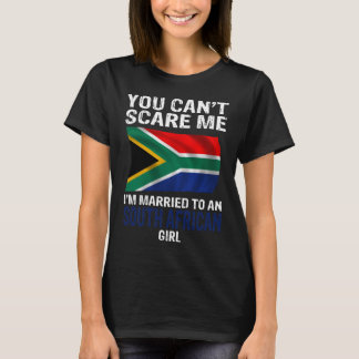 T-shirt Tu ne peux pas me faire peur, je suis mariée à un