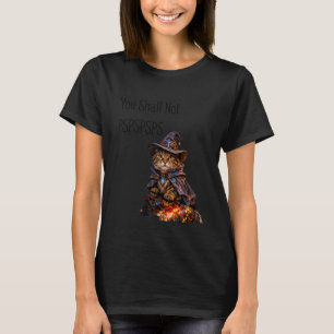 T-shirt Tu ne PSPSPSPS pas, joli chat en costume de magici