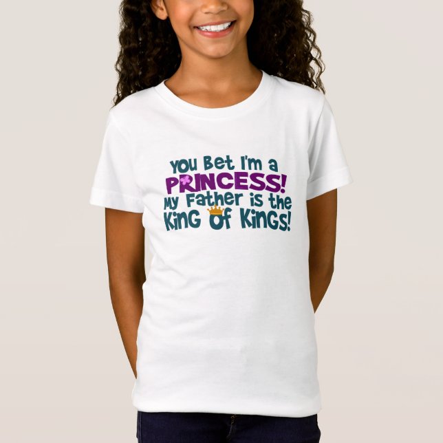 T-Shirt Tu paries que je suis une princesse (Devant)