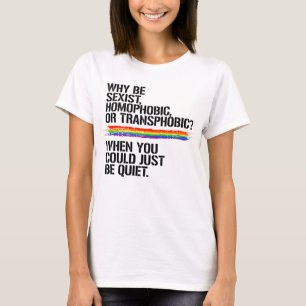 T-shirt Tu pourrais juste te taire