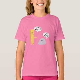T-shirt Tu veux que tu régis babydoll ajusté fillettes tee
