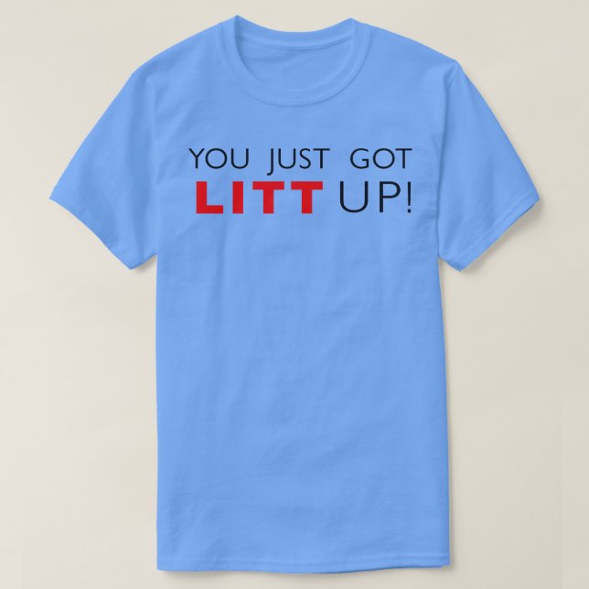 T-shirt Tu Viens De T'Élever Un Peu (Design devant)