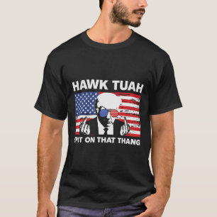 T-shirt Tuah Crache Sur Ce Thang Trump 2024 Drapeau Améric