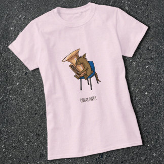 T-shirt Tubacabra Joueur de Tuba Chupacabra Jeu de Mots Ar