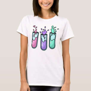T-shirt Tubes à essai turbulents