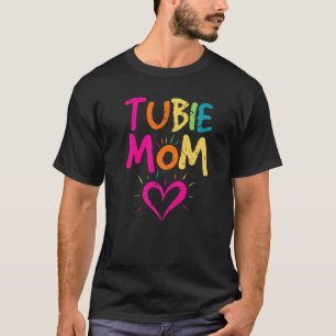 T-shirt Tubie Maman Alimentation Tube Gastrostomy Button L