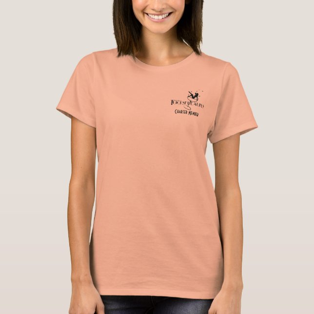 T-shirt Tucksedeauxs Membre de la Charte Lady Polo (Devant)