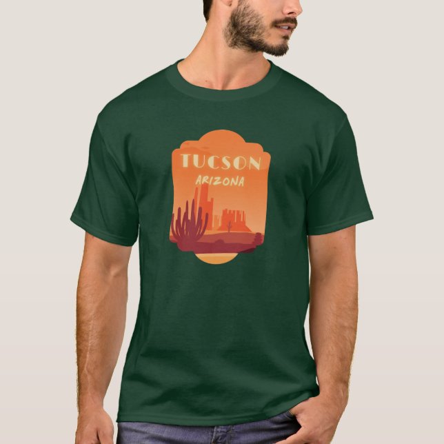 T-shirt Tucson Arizona 2 (Devant)
