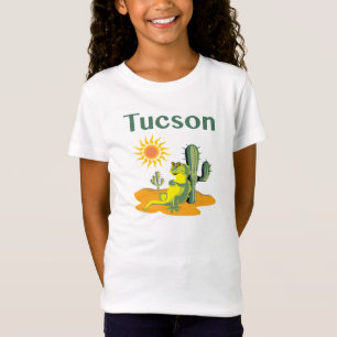 T-Shirt Tucson Arizona Lizard et Saguaro