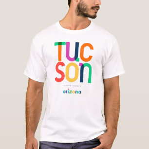 T-shirt Tucson Arizona Mid Century, Pop Art,