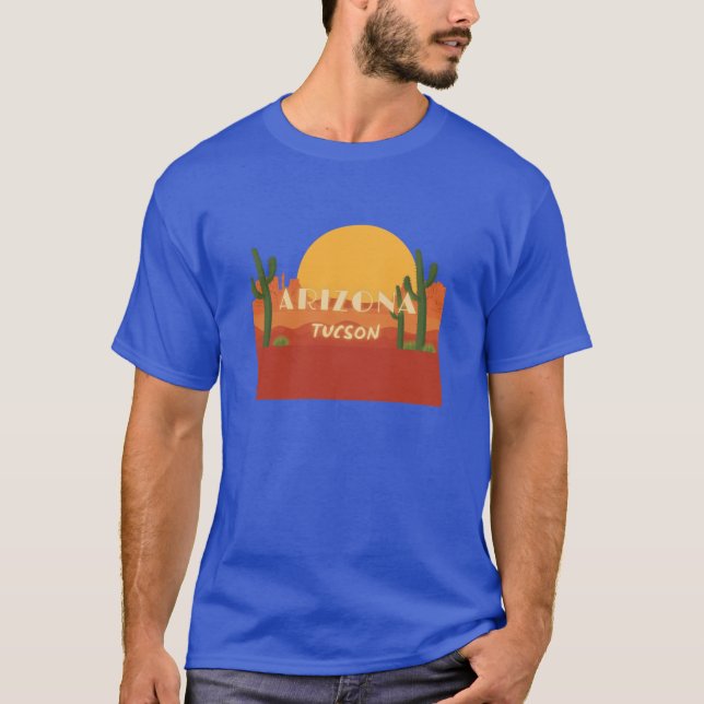 T-shirt Tucson Arizona Oversized (Devant)
