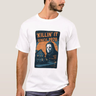 T-shirt Tue depuis 1978 - Michael Myers vintage Halloween