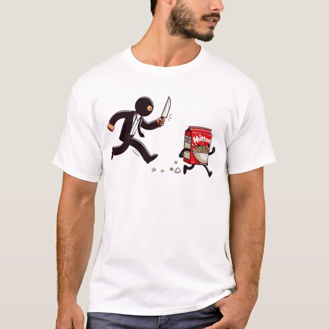 T-shirt Tueur de céréales (Devant)