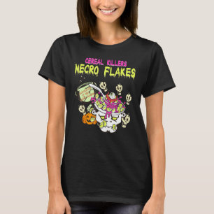 T-shirt Tueur de céréales Zombies Horreur Pun Alimentation