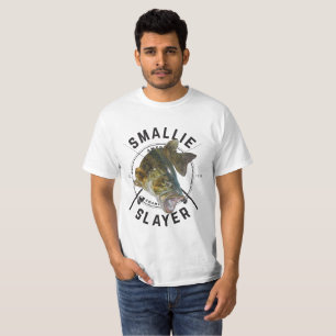 T-shirt Tueur de Smallie - chemise de pêche au bar de