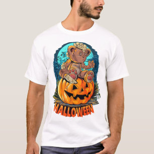 T-shirt Tueur d'ours d'Halloween