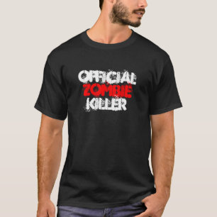 T-shirt Tueur officiel de zombies