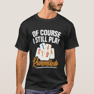 T-shirt Tuile de jeu de Rummikub Jouant toujours Joker Rum