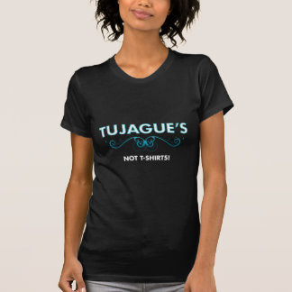 T-shirt tujagues-non-t-chemise-rouge-chemise-whitetext [1]