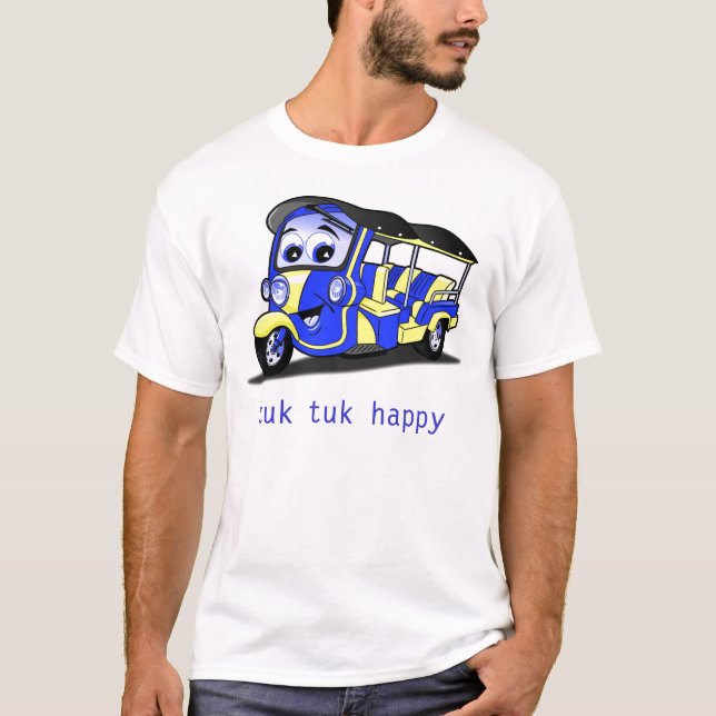 T-shirt tuk de tuk je (Devant)