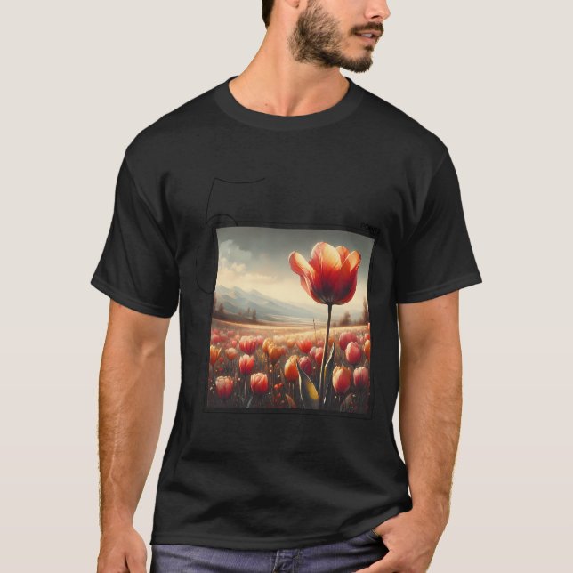 T-shirt Tulipe - 5 Points De Calvinisme (Devant)