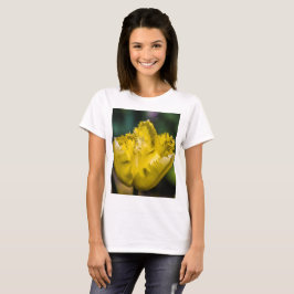 T-shirt Tulipe jaune