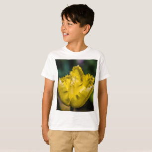 T-shirt Tulipe jaune