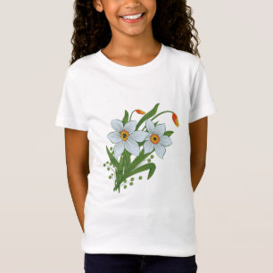 T-shirt Tulipes et jonquilles