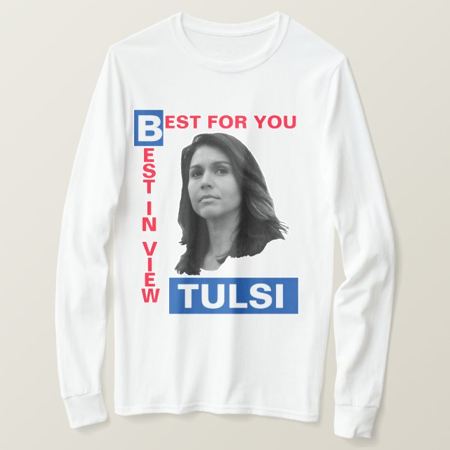 T-shirt Tulsi Gabbard 2020 (Design devant)