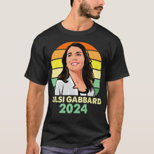 T-shirt Tulsi Gabbard pour le président Patriot-démocrate 